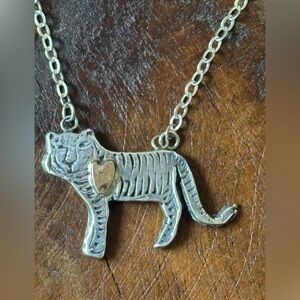 A hero, a courageous tiger with a heart of gold. Handmade in USA by Jes MaHarry